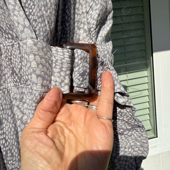 Elegant Gray Sleeveless Dress from Anthropologie Sz 10 - Picture 15 of 16